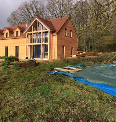 Construction maison bois Dreux