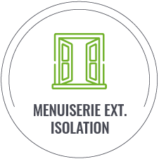 Menuiserie extérieure Isolation